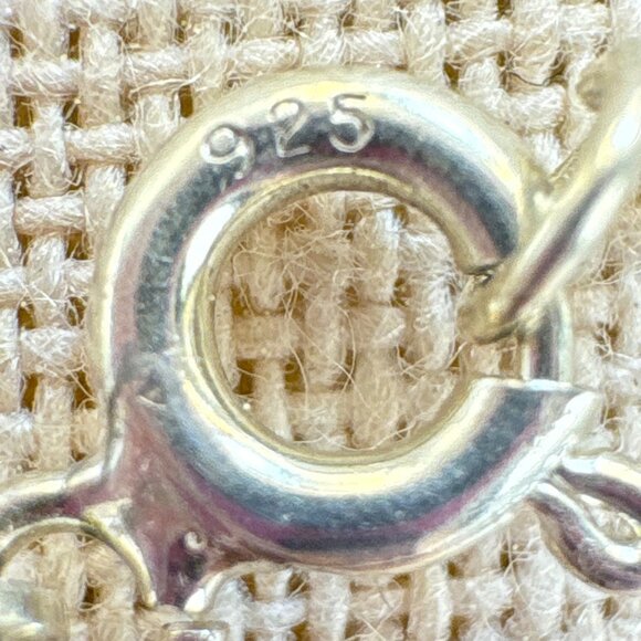 VTG Sterling Silver 925 Someone Special Heart Pendant Necklace Size 17.5" Length - Picture 7 of 13